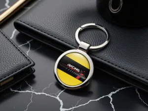 Key Fob Key Customizable Finish Alloy Style
